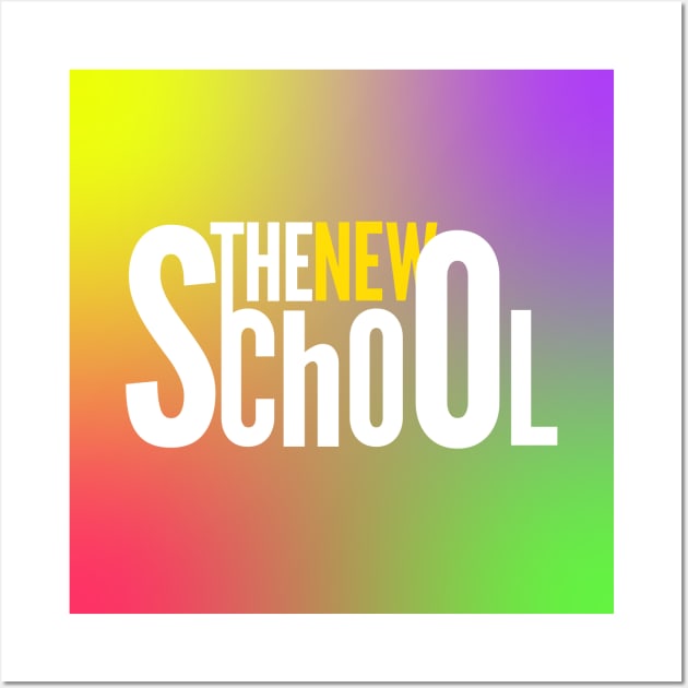 The New School (Gen Ziii) Wall Art by TheBlackSheep